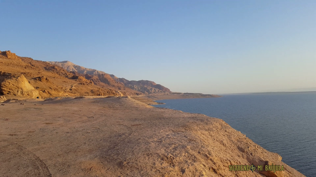 Panorámica del Mar Muerto en Jordania