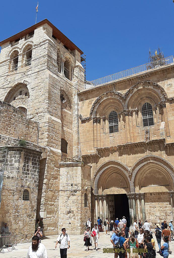 Fachada del Santo Sepulcro - Ciudad Vieja de Jerusalén